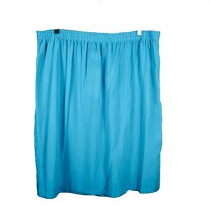 S.G. Sport Slinky Teal Skirt Sz 2X